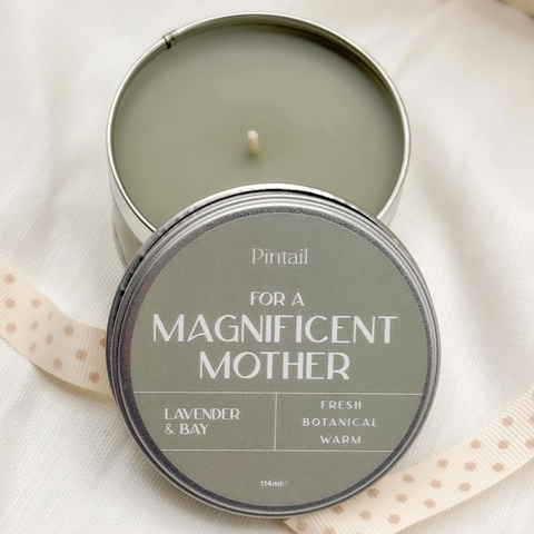 For A Magnificent Mother Candle (Lavender & Bay)