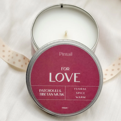 For Love Candle (Patchouli & Tibetan Musk)