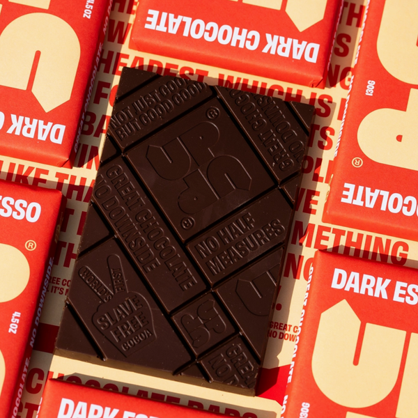 UP-UP Espresso Dark Chocolate Bar 120G/4.6oz