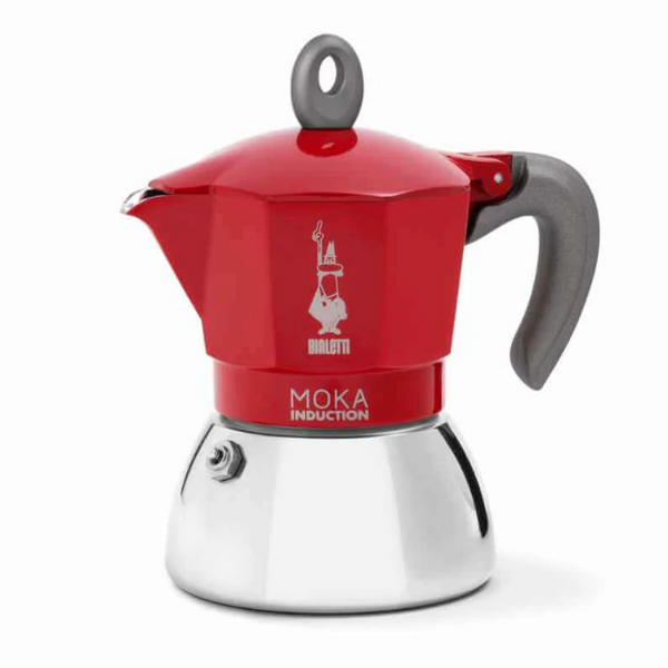 Bialetti Moka Exclusive Induction Red 6 cup