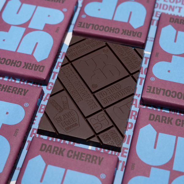 UP-UP Cherry Dark Chocolate Bar 120G/4.6oz