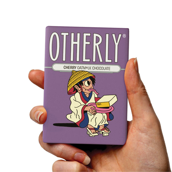 Cherry Oatm*lk Chocolate Bar 60g | Vegan | Creamy