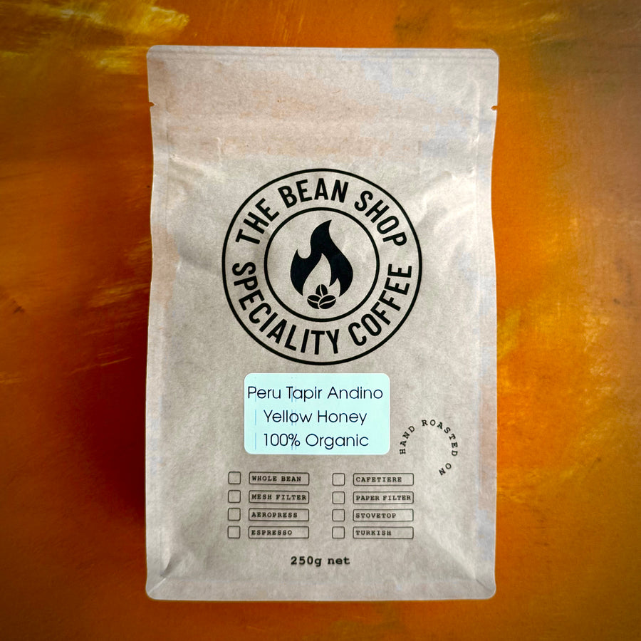 Peru Tapir Andino Yellow Honey Fairtrade 100% Organic