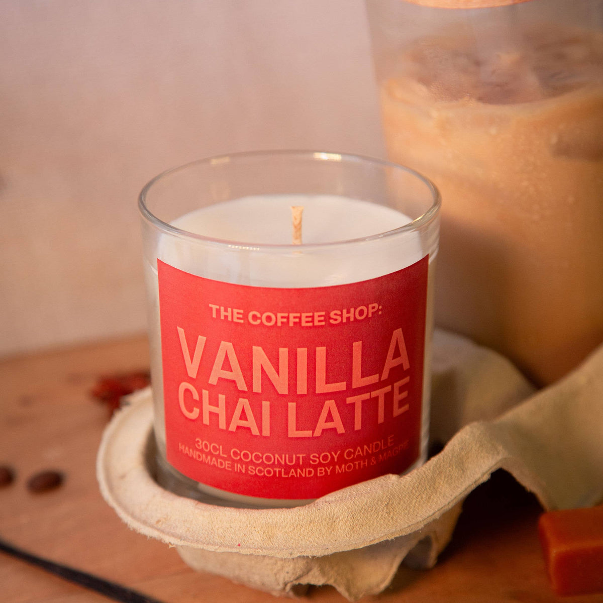 Vanilla Chai Latte | Handmade 30cl Candle