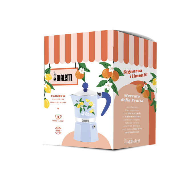 Mercato della Frutta Rainbow Lemons Stovetop (3 Cup) - Blue