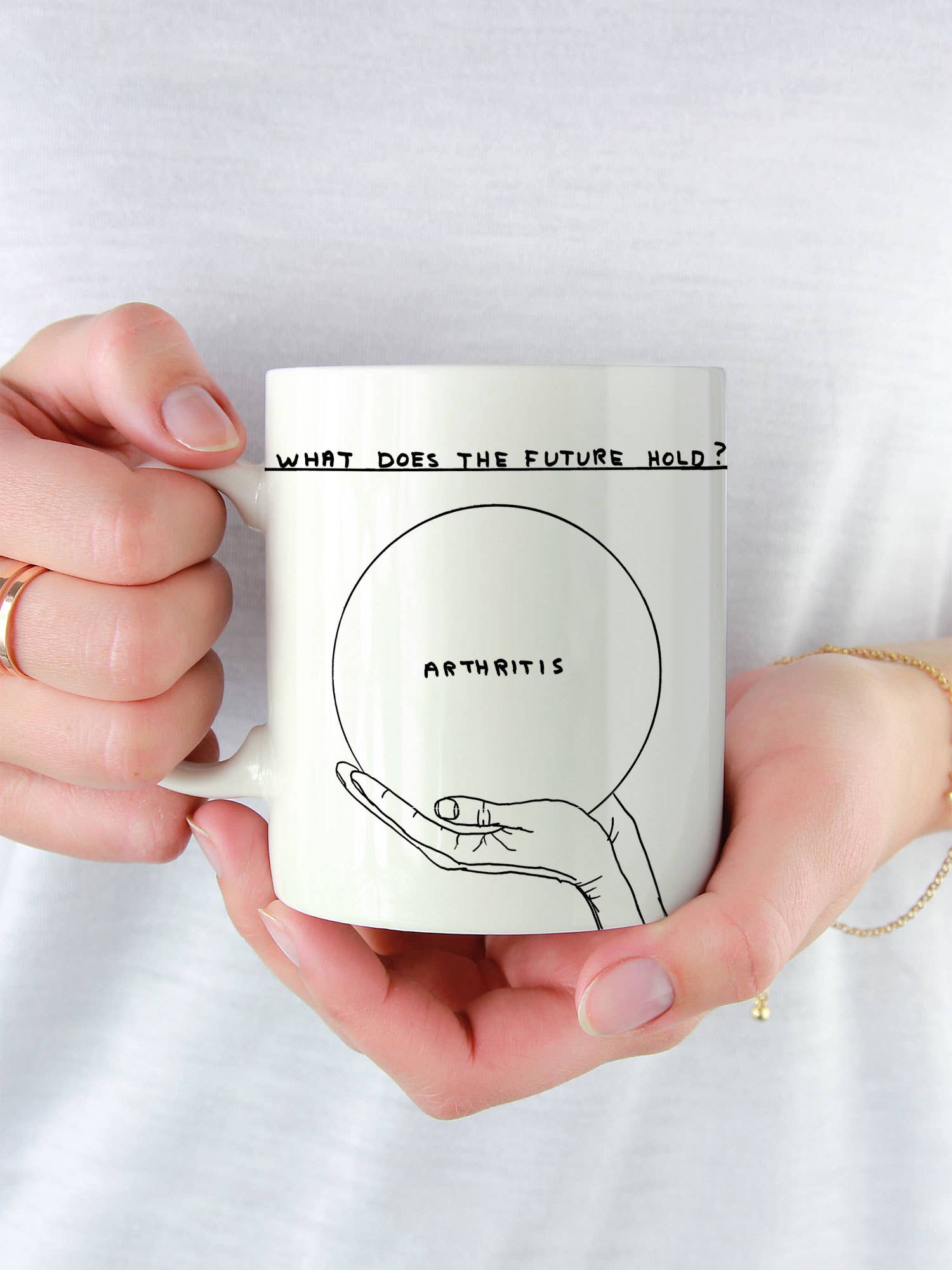 David Shrigley Mug Arthritis – The Bean Shop