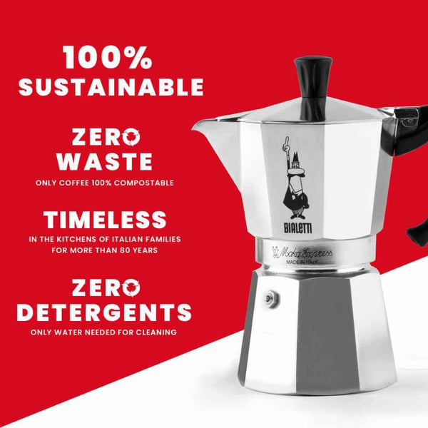 Moka Express 1 Cup to 4 Cup