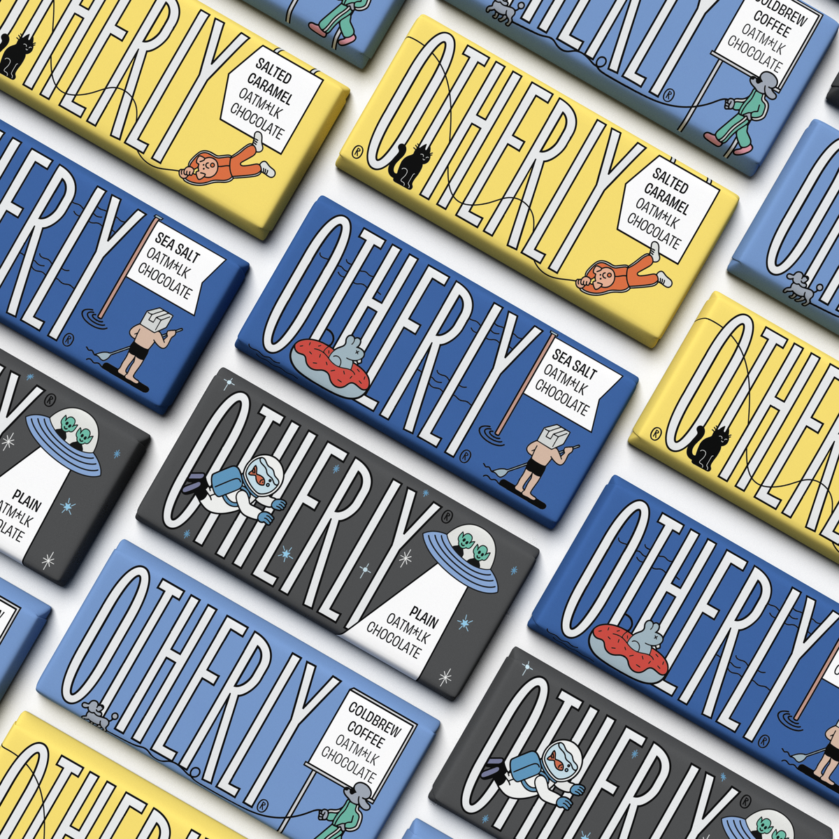 Cold Brew Coffee // 25G // Vegan // OATM*LK CHOCOLATE BAR