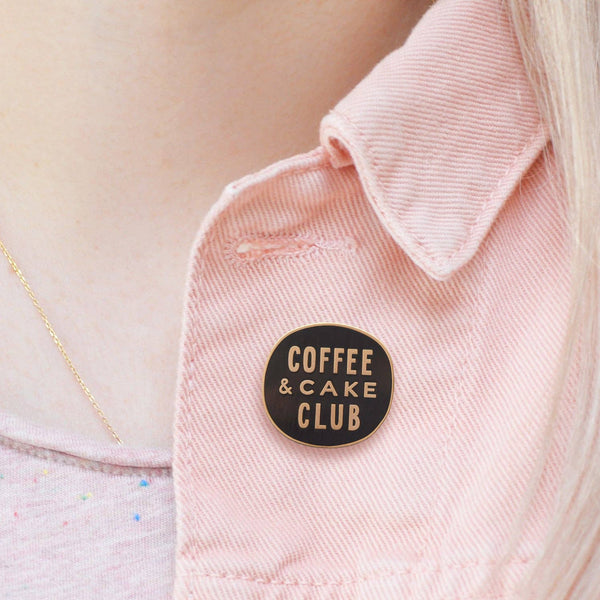 Coffee & Cake Club - Enamel Pin
