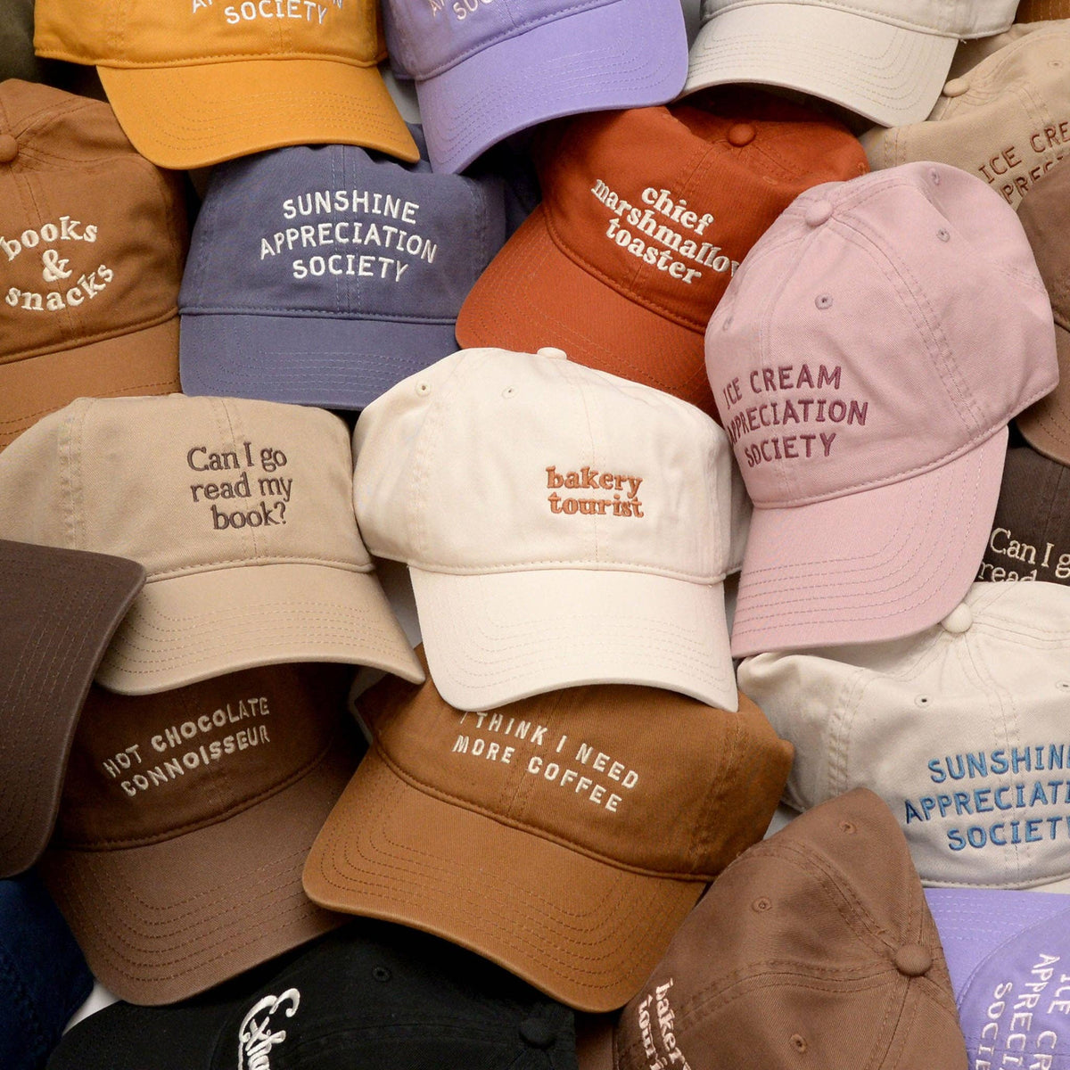 Bakery Tourist - Cotton Baseball Cap - Cocoa