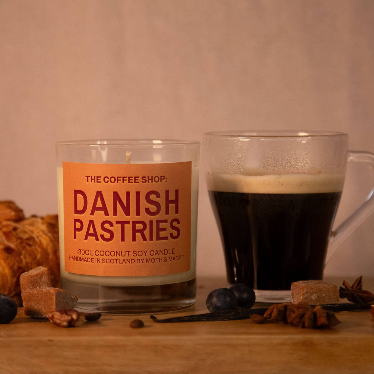 Danish Pastries | Handmade 30cl Candle