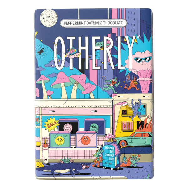 Peppermint Oatm*lk Chocolate Bar 120g | Vegan | Creamy