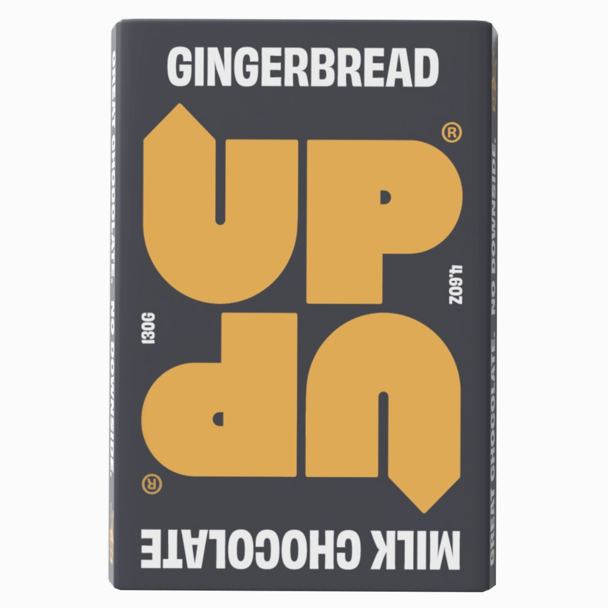 UP-UP Gingerbread Milk Chocolate Bar 130G/4.6oz