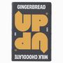 UP-UP Gingerbread Milk Chocolate Bar 130G/4.6oz