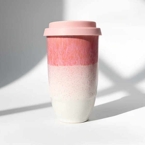 Glaze Ceramic Travel Mug