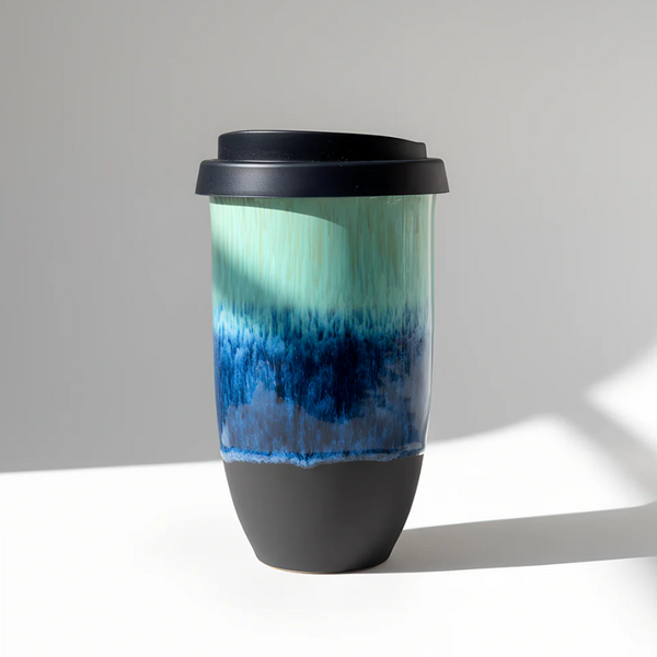Glaze Ceramic Travel Mug