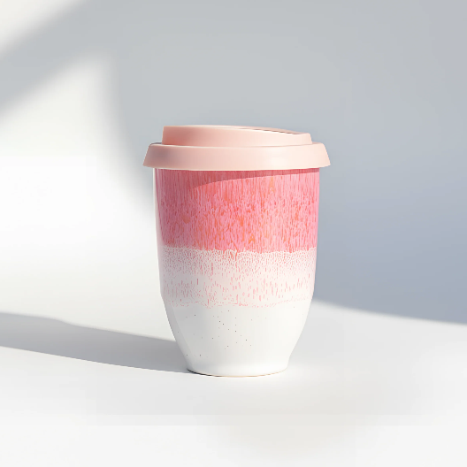 Glaze Ceramic Travel Mug