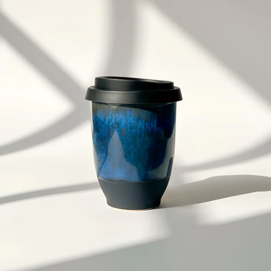 Glaze Ceramic Travel Mug