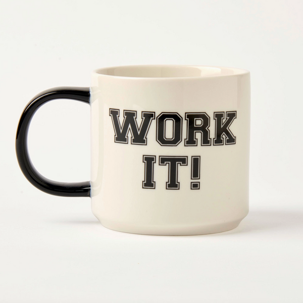 Peanuts Mug Work It