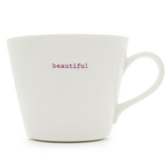 Bucket Mug - beautiful