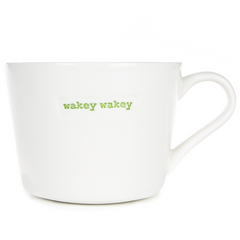 Mini Bucket Mug - wakey wakey
