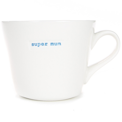 Bucket Mug - super mum
