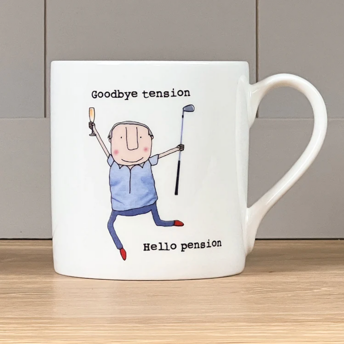 Hello Pension Mug