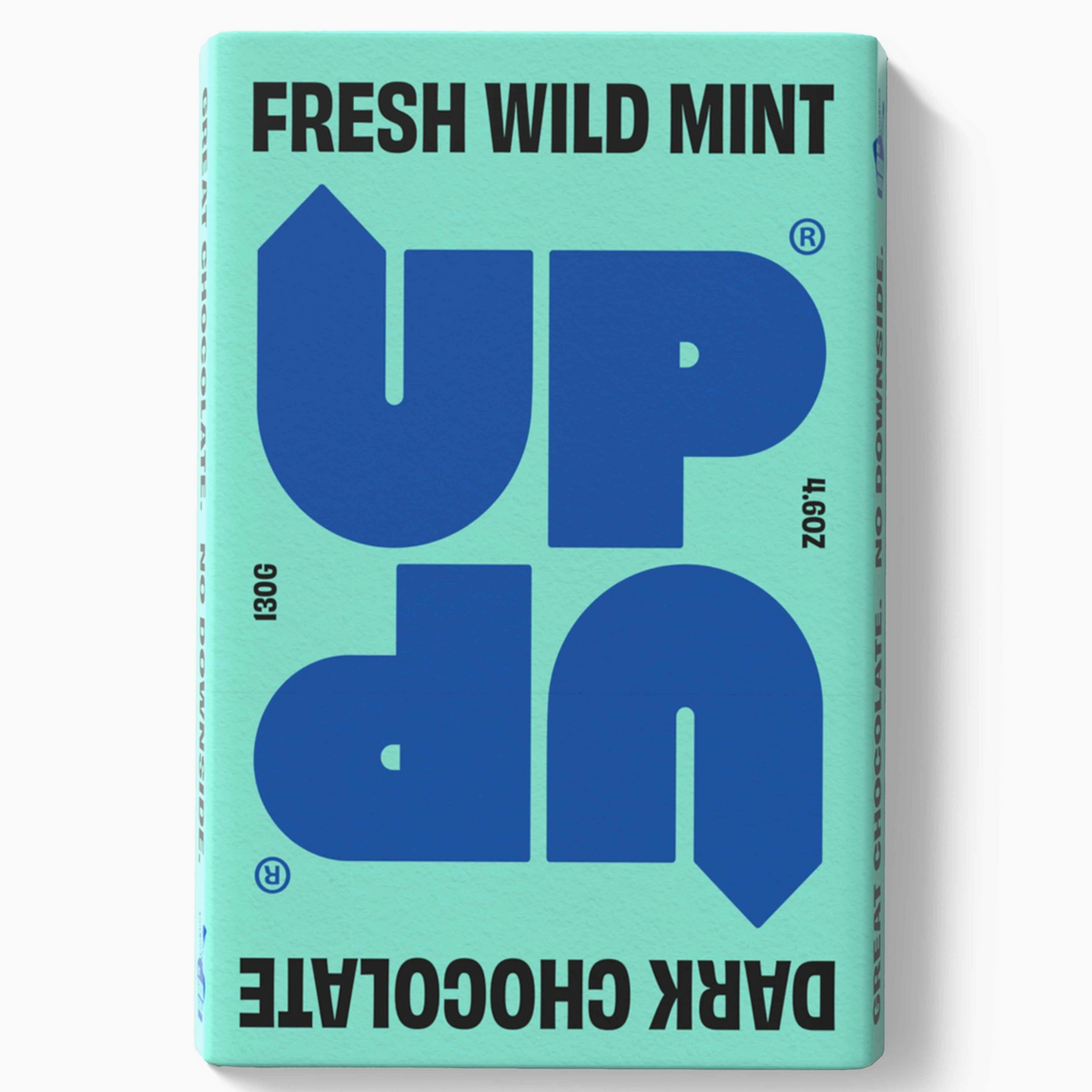 UP-UP Wild Mint Dark Chocolate Bar 130G/4.6oz