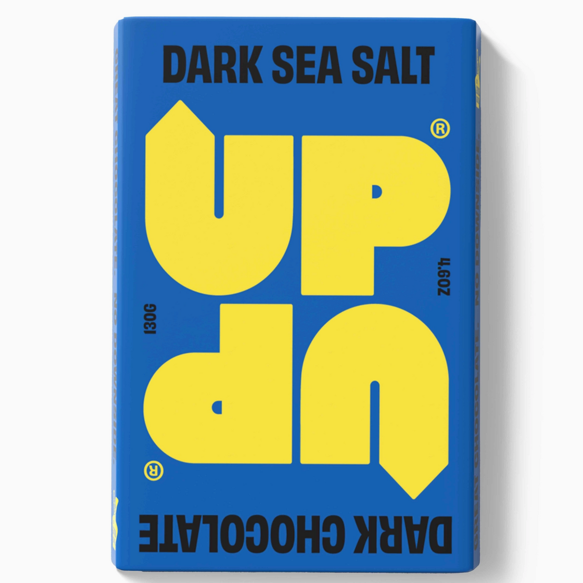 UP-UP Sea Salt Dark Chocolate Bar 130G/4.6oz