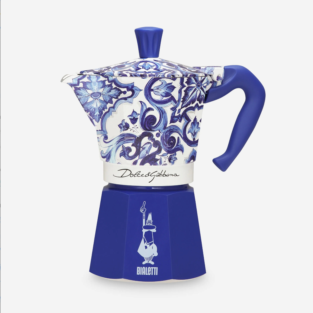 D&G Bialetti Moka Express Blu Mediterraneo