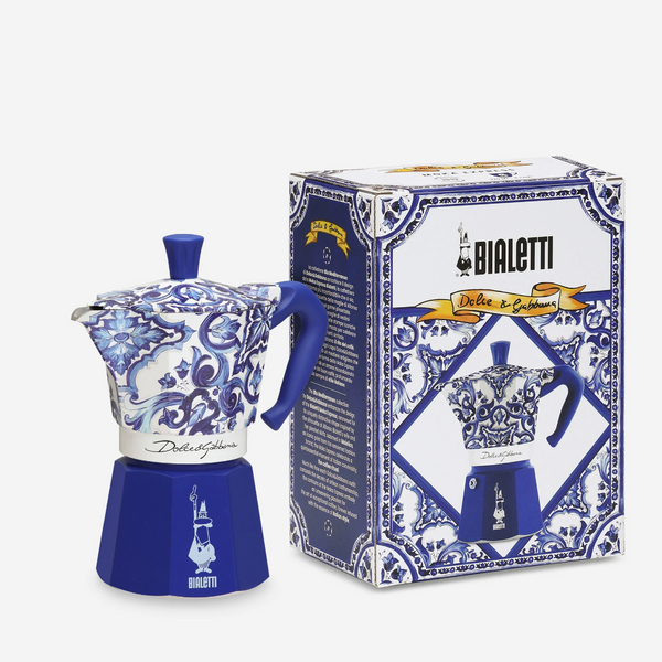 D&G Bialetti Moka Express Blu Mediterraneo