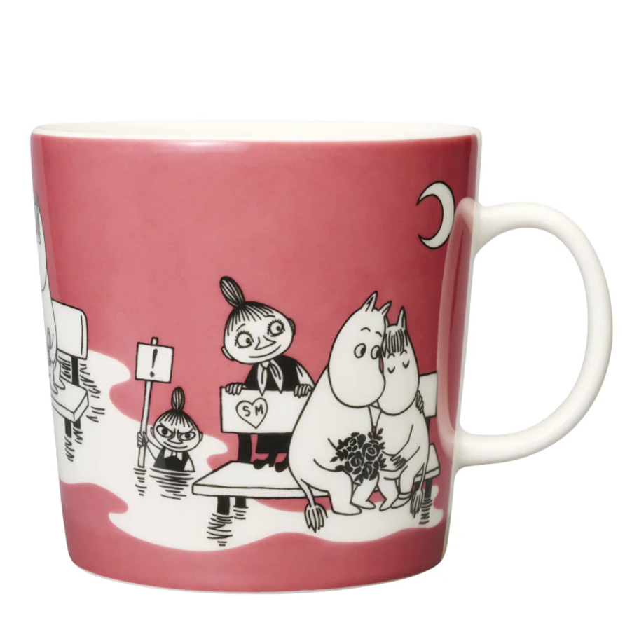 Moomin Mug Rose 0.4l