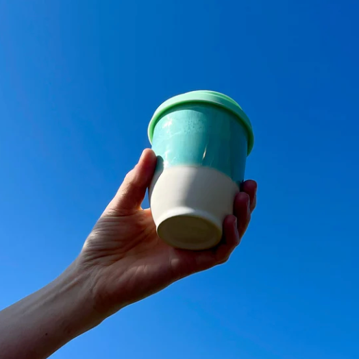 Glaze Ceramic Travel Mug