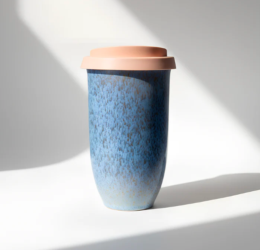 Glaze Ceramic Travel Mug