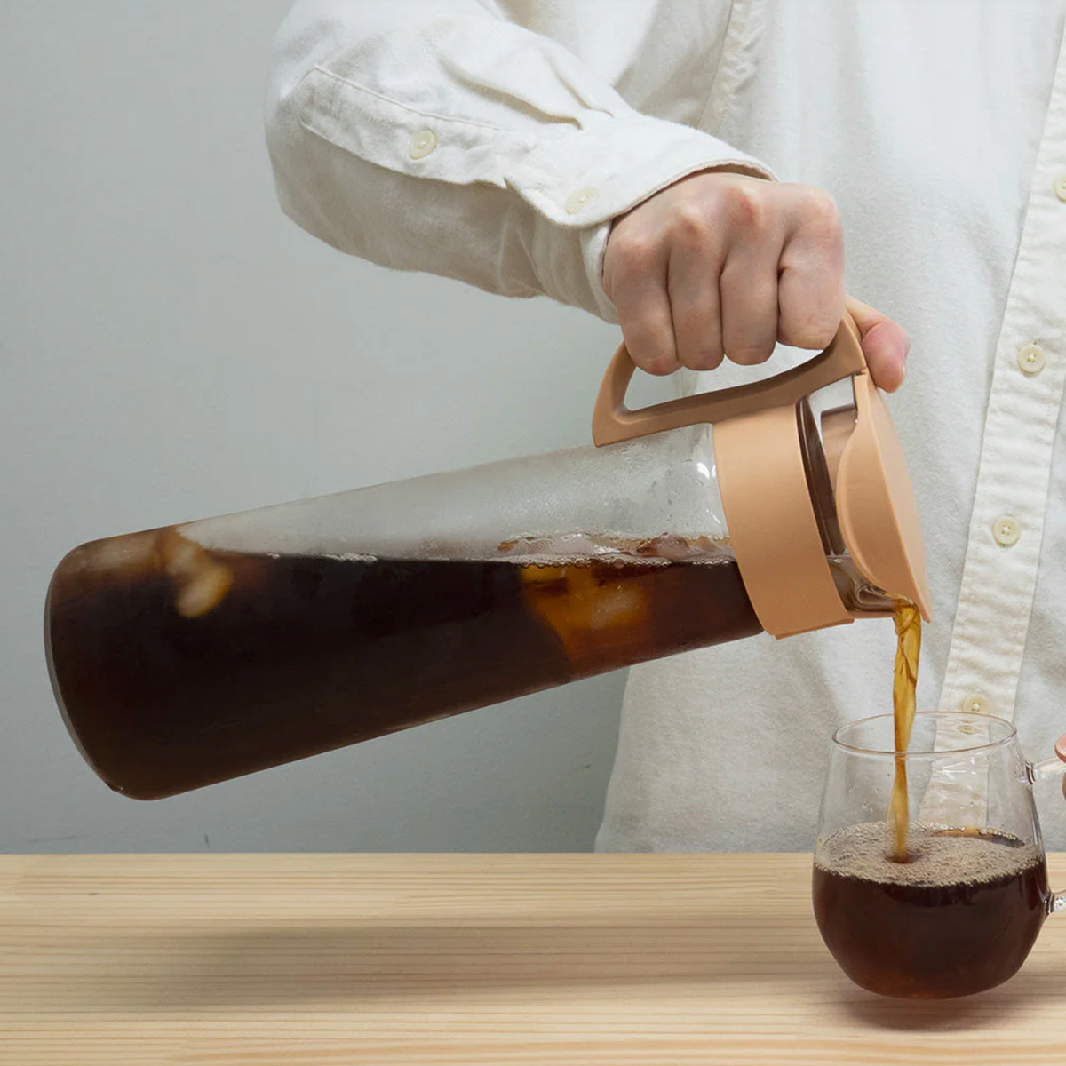 Hario Mizudashi Cold Brew Coffee Maker (Mocha) - 1L