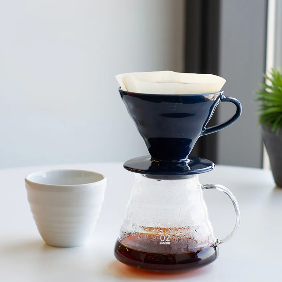 Hario V60 Ceramic Dripper 02 Indigo Blue