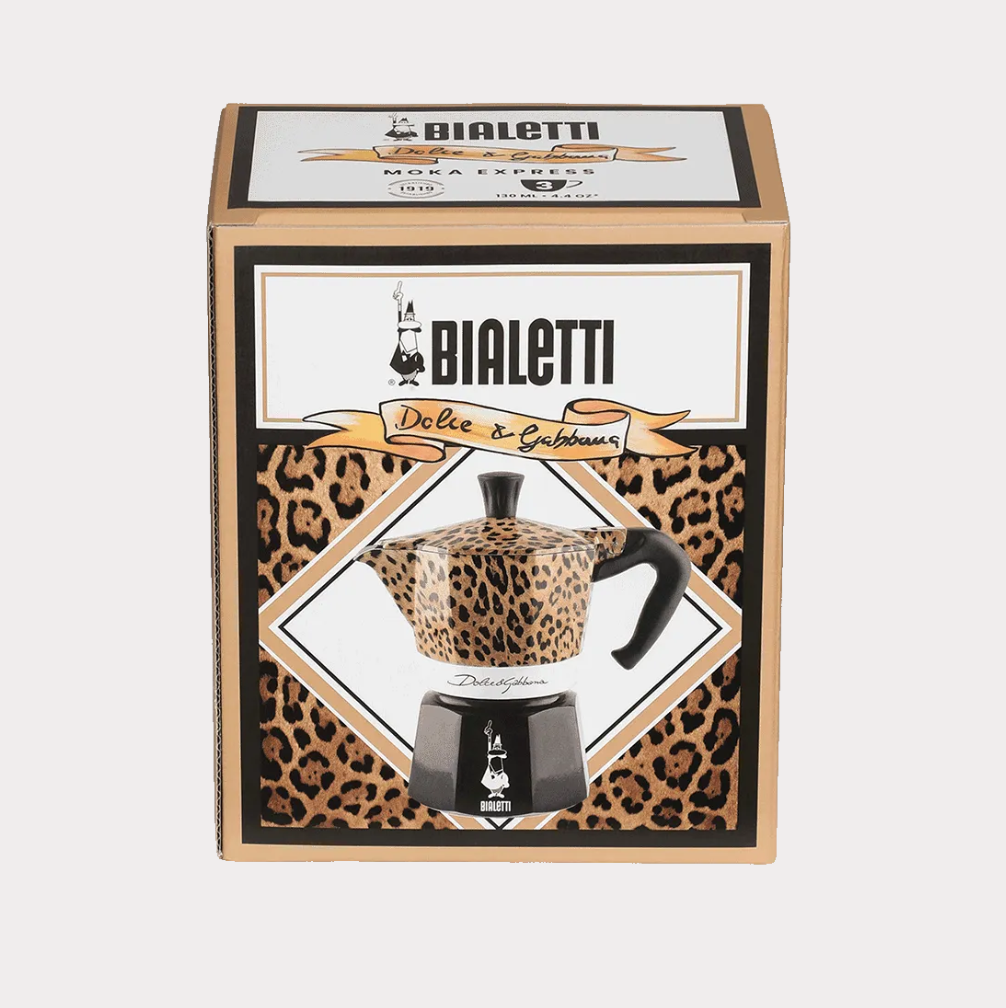 D&G Bialetti Moka Express Leopardo