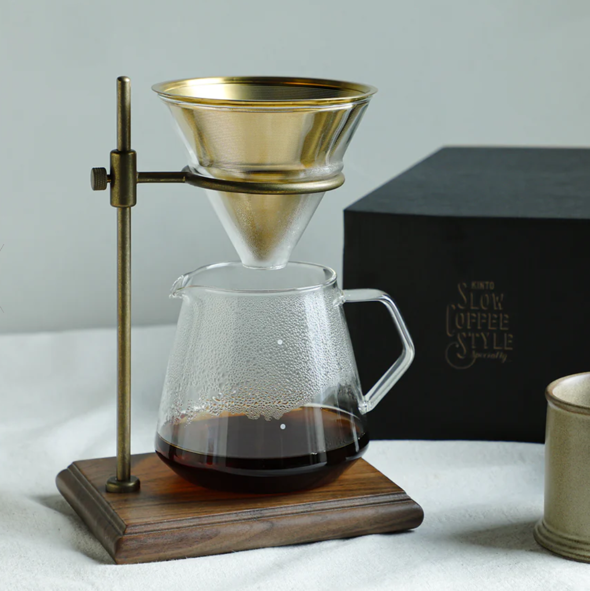KINTO brewer stand set 4 cups (metal filter)