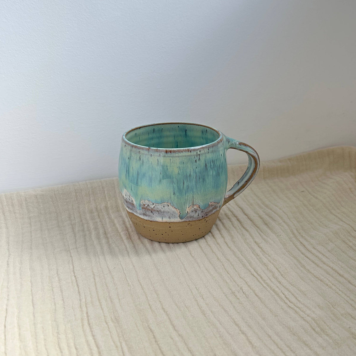 Handmade Ceramic Mug - Sea Green