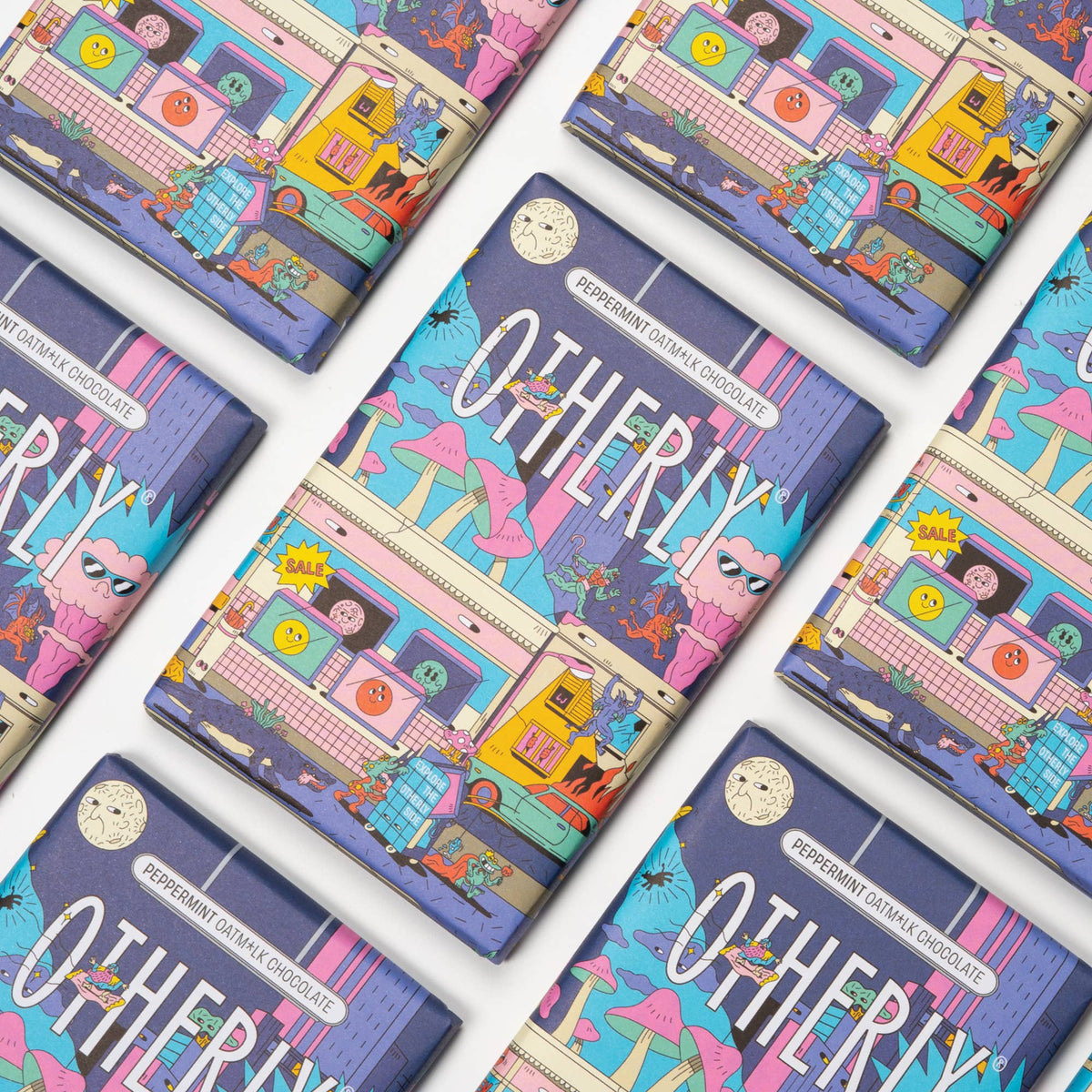 Peppermint Oatm*lk Chocolate Bar 120g | Vegan | Creamy