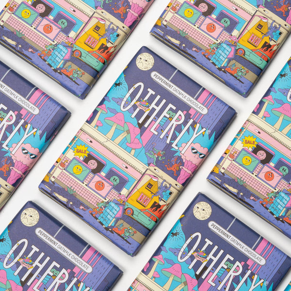 Peppermint Oatm*lk Chocolate Bar 120g | Vegan | Creamy