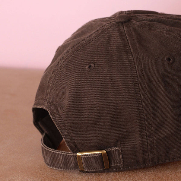 I Think I Need More Coffee - Cotton Baseball Cap - Brown