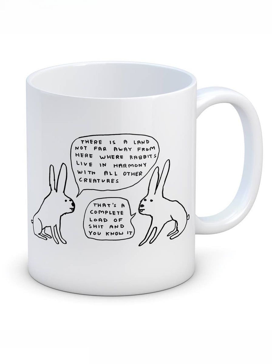 David Shrigley Mug Live In Harmony