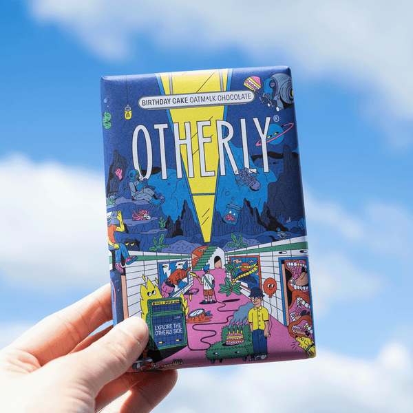 Birthday Cake Oatm*lk Chocolate Bar 120g | Vegan | Creamy