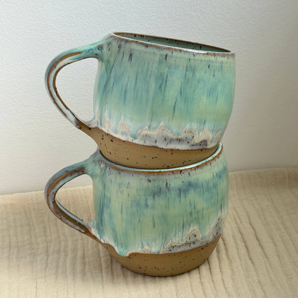 Handmade Ceramic Mug - Sea Green