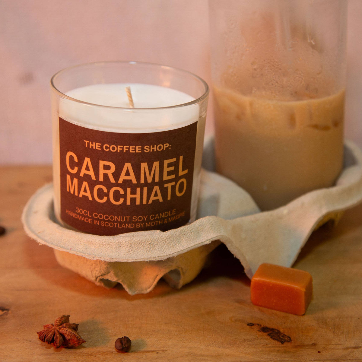 Caramel Macchiato | Handmade 30cl Candle