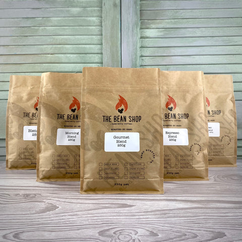A Coffee Gift - 'Signature' Selection (6 pack) Coffee Beans